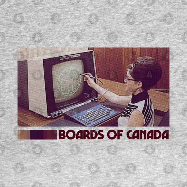 Boards Of Canada Retro Fanart Tribute Design by DankFutura